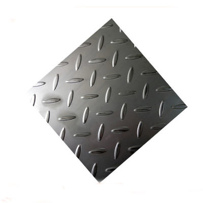 Нержавеющая сталь выскальзывания JIS анти- Chequered плита толщина 0.25mm до 6mm