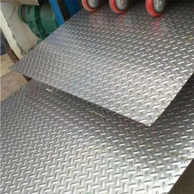 лист пола скида плиты 8K нержавеющей стали диаманта 316L Chequered анти-